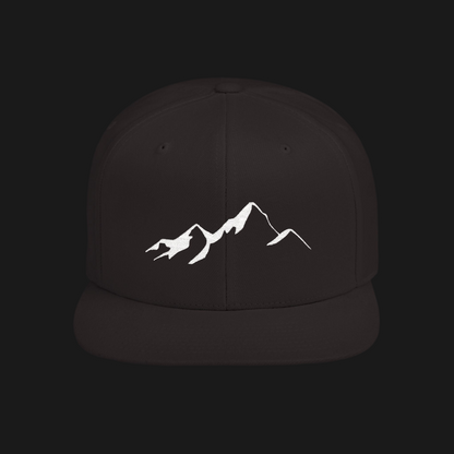 Snapback Hat-Mountain