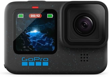 GoPro HERO12 Actionkamera med Tillbehör, Svart