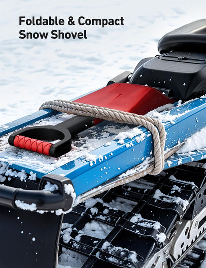 AstroAI 39" Folding Snow Shovel