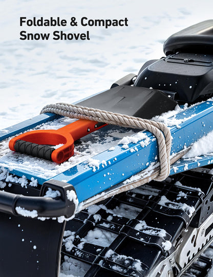 AstroAI 39" Folding Snow Shovel